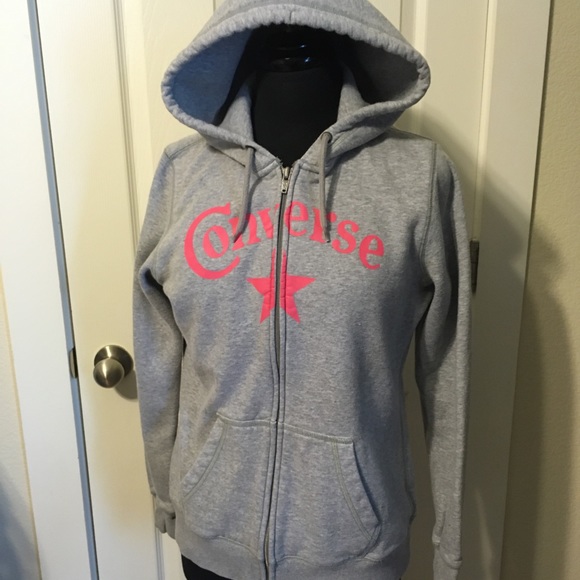 zipper hoodie converse
